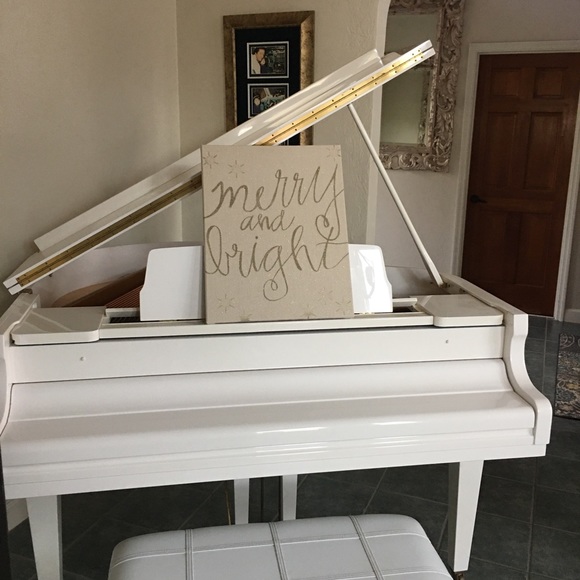 Merry & Bright Canvas Wall Shelf Decor - Picture 9 of 9